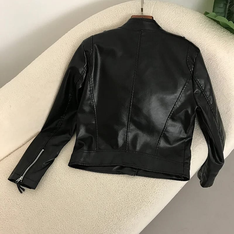 European American leather jacket