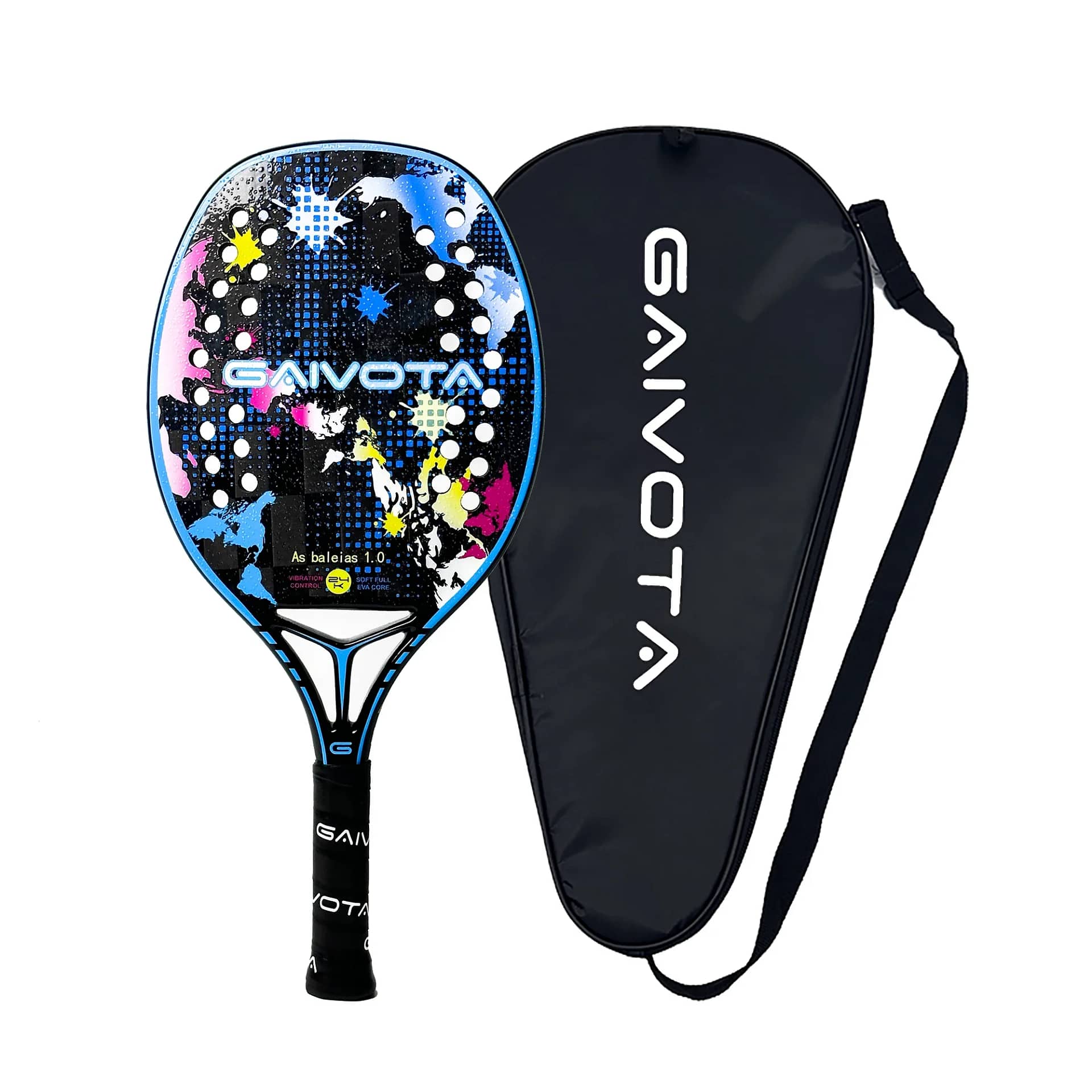 Beach tennis racquet